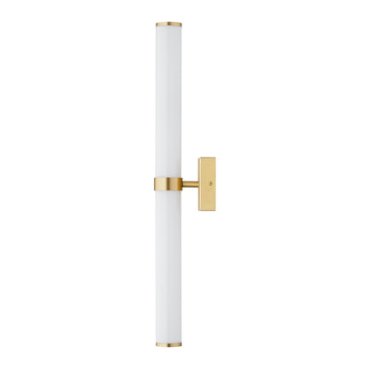 Batumi wandlamp Opaalglas-messing