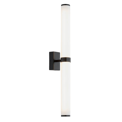 Batumi wandlamp Opaalglas-zwart