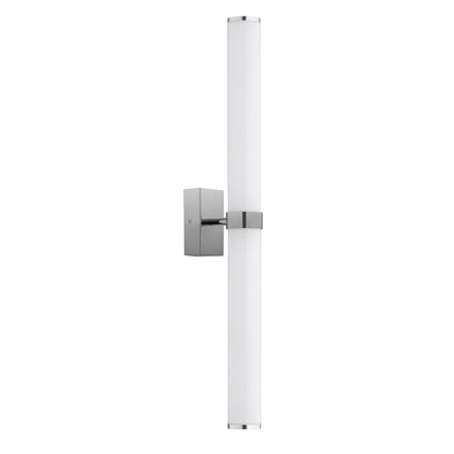 Batumi wandlamp Opaalglas-nikkel