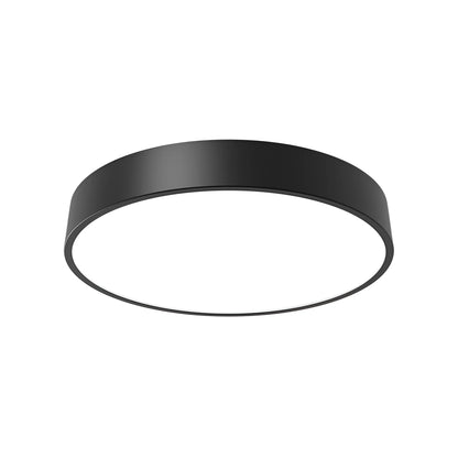 BLADE ronde plafondlamp zwart 36W