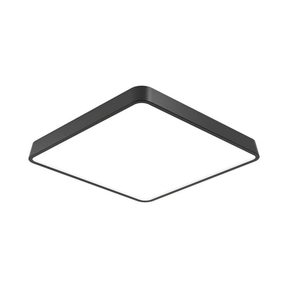 BLADE vierkante plafondlamp zwart 45W