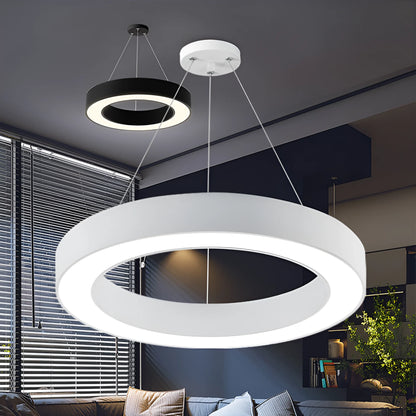 BLADE pendel rond wit 36W detail
