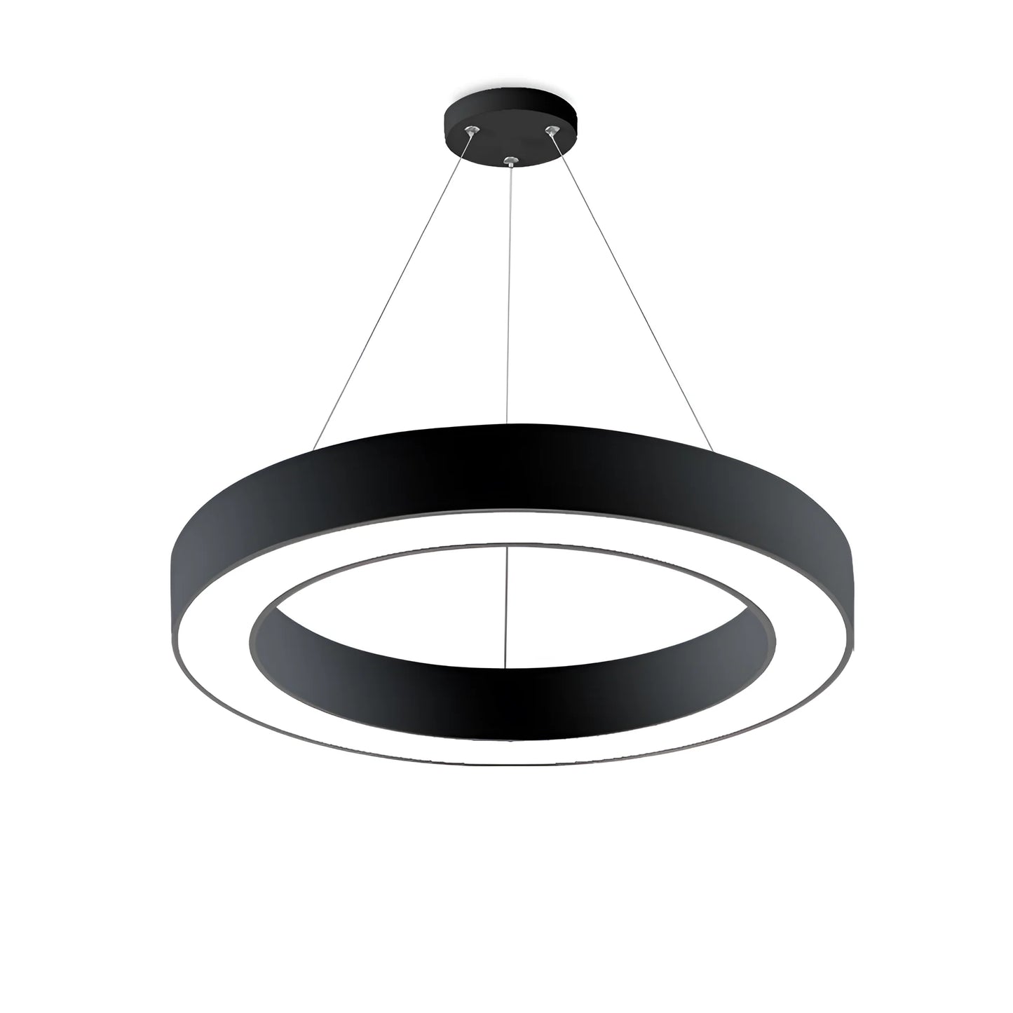 BLADE pendel rond zwart 45W