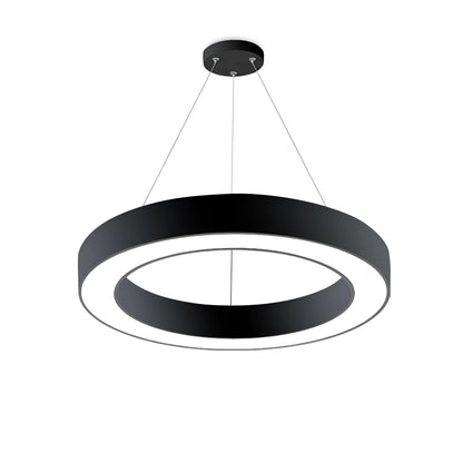 BLADE pendel rond zwart 45W met afstandsbediening