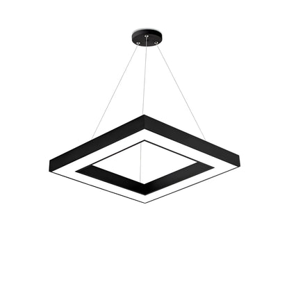 BLADE pendel vierkant zwart 36W