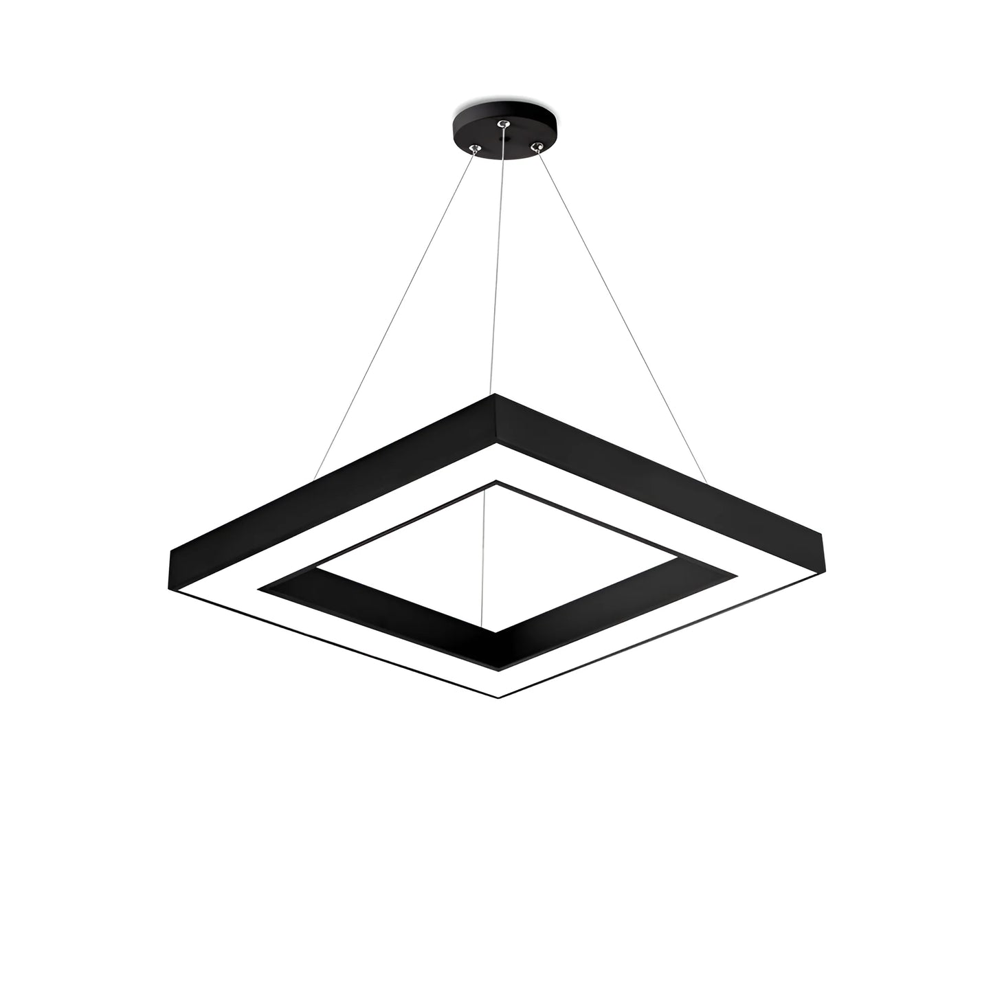 BLADE pendel vierkant zwart 45W