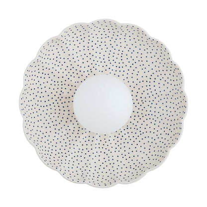 Boll wandlamp Crème dessin Schelp