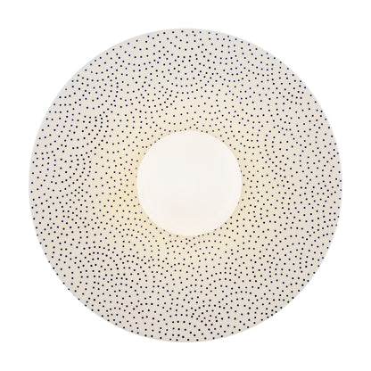 Boll wandlamp Crème dessin Plank
