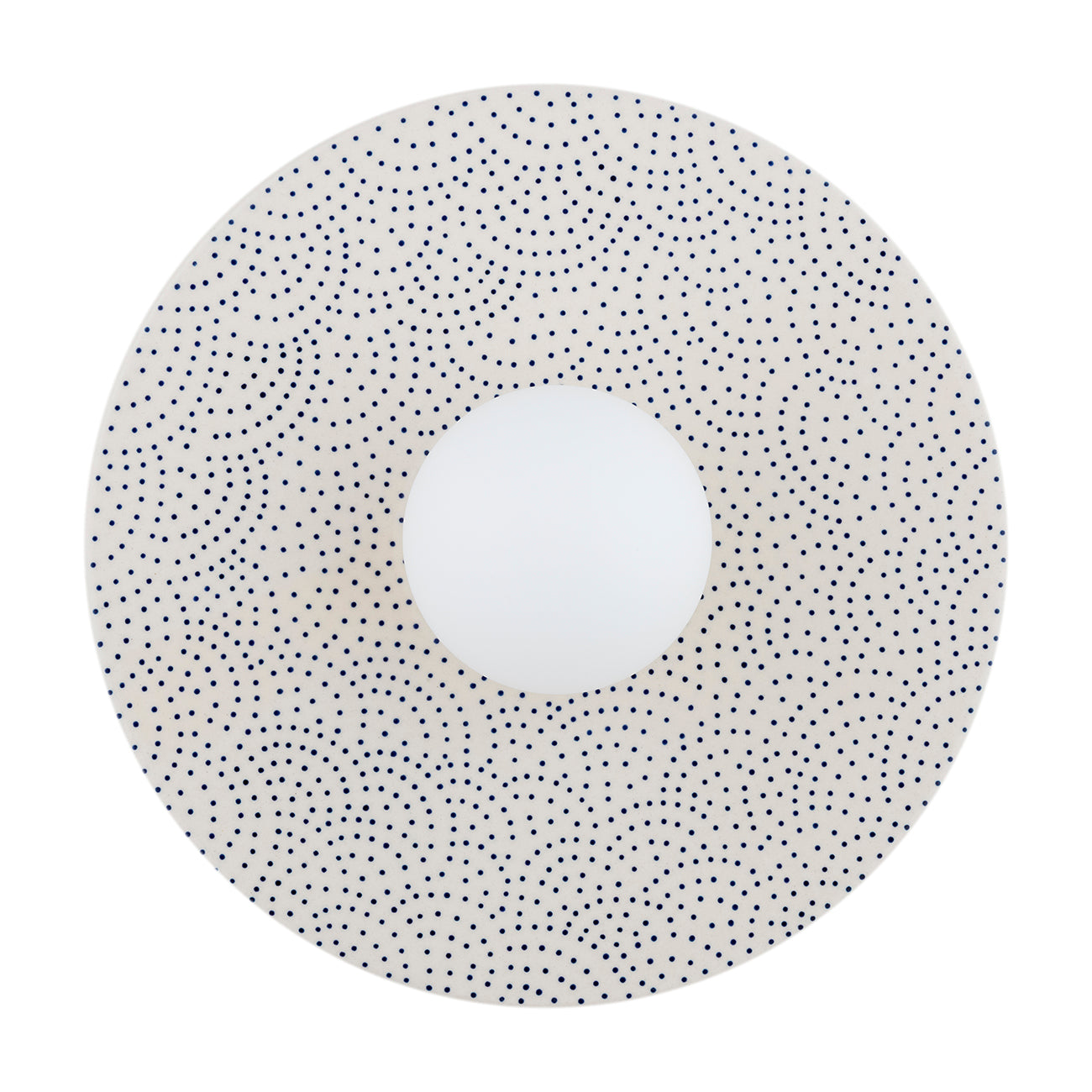 Boll wandlamp Crème dessin Plank