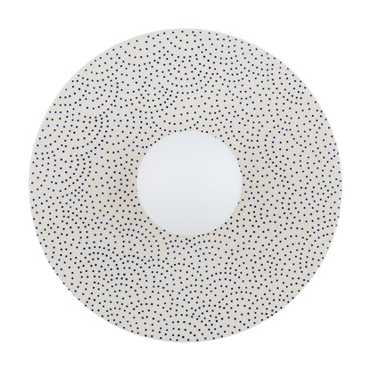 Boll wandlamp Crème dessin Plank