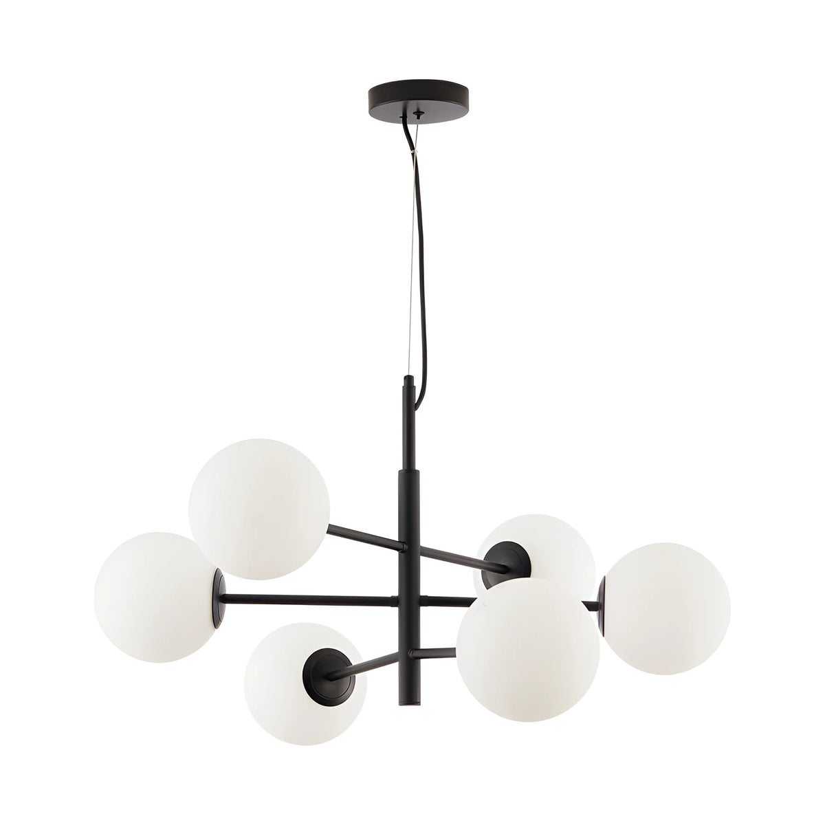 Elvana Opaalglas / zwart