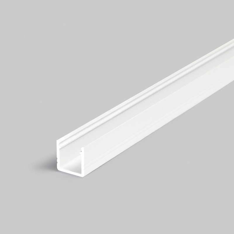 Smart aluminium LED strip profiel 10mm wit 2m