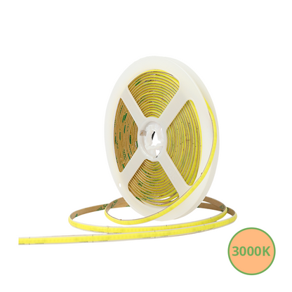 COBARO COB LED strip 8W 3000K warm wit