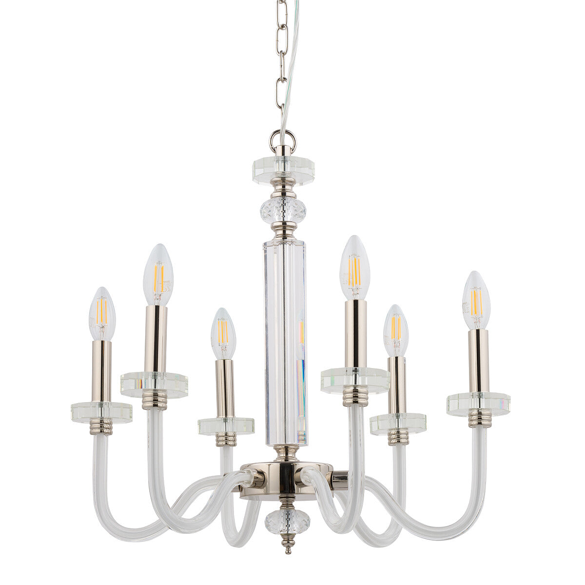 Candelaro VI 56 – Design Kandelaar Hanglamp (6-lichts)
