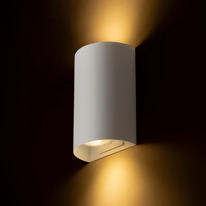 Caprivano | round up/down wall light | 2× GU10