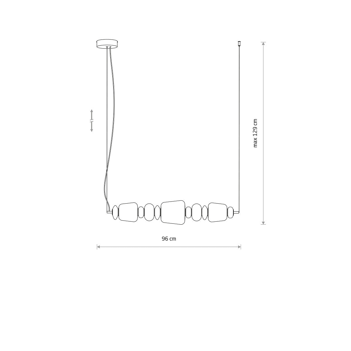 Cerra Beam 96 – Hanglamp