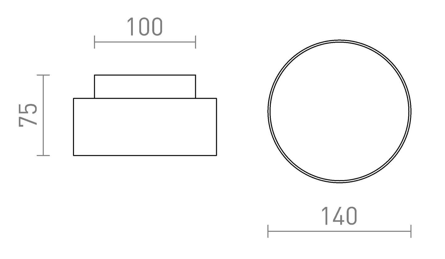 Cirque 14 – Plafondlamp