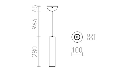Cylintra 28 – LED Hanglamp