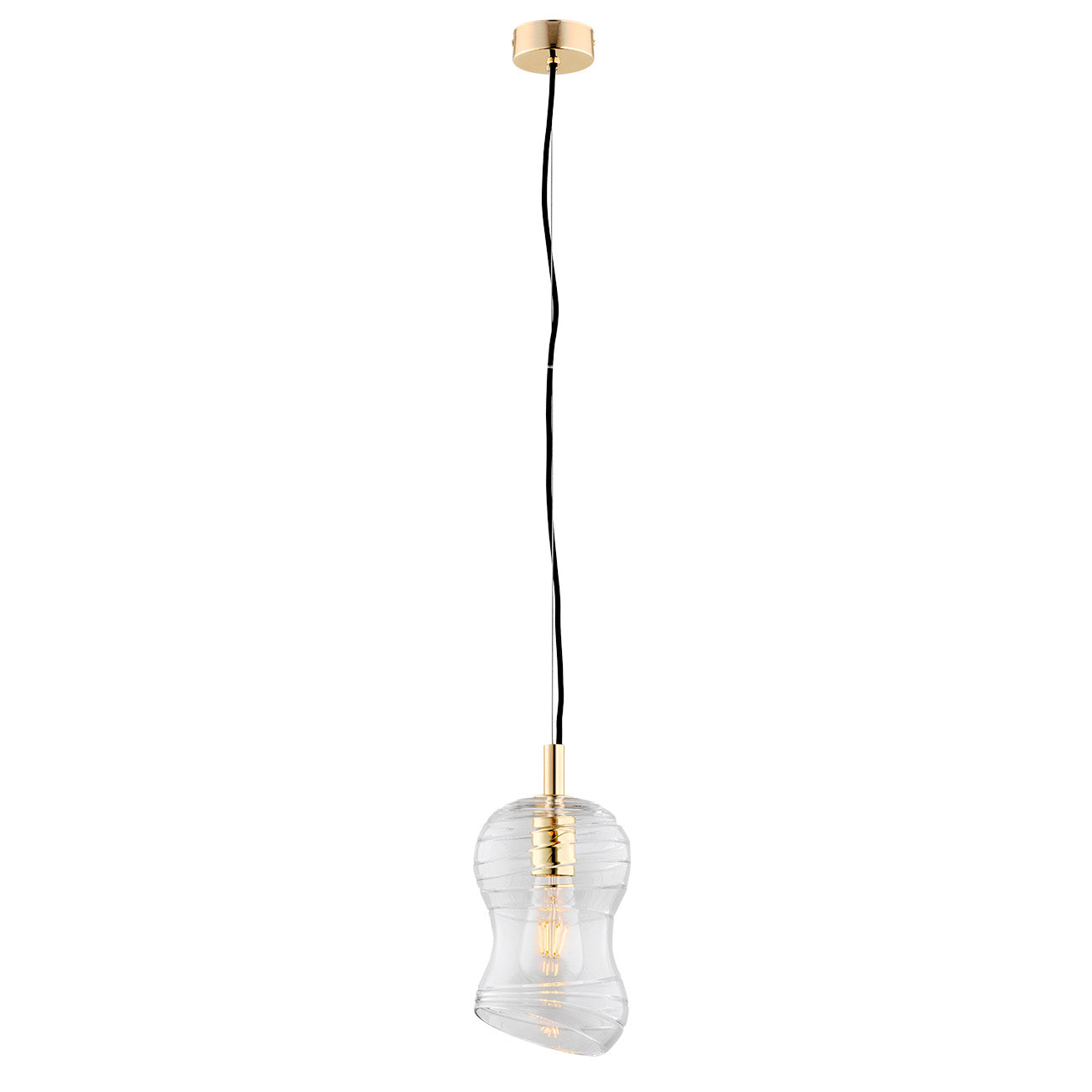 Deportivo hanglamp Transparant-messing