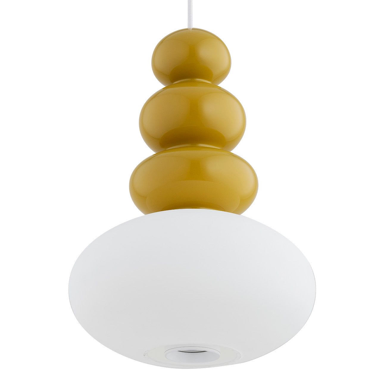 Diego hanglamp Honing-opaal