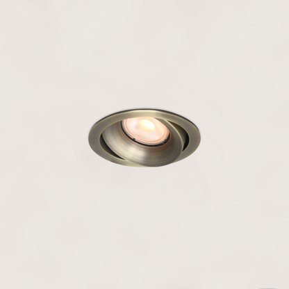 Inbouwspot ALICE rond - antiek-brons