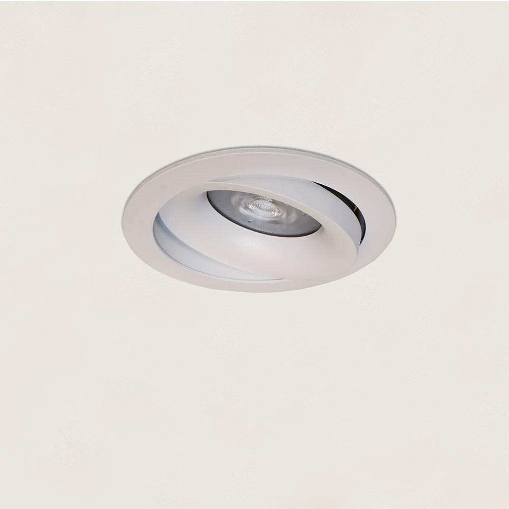 Inbouwspot ALICE rond - wit