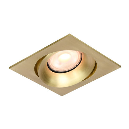 Inbouwspot ALICE vierkant - mat-goud