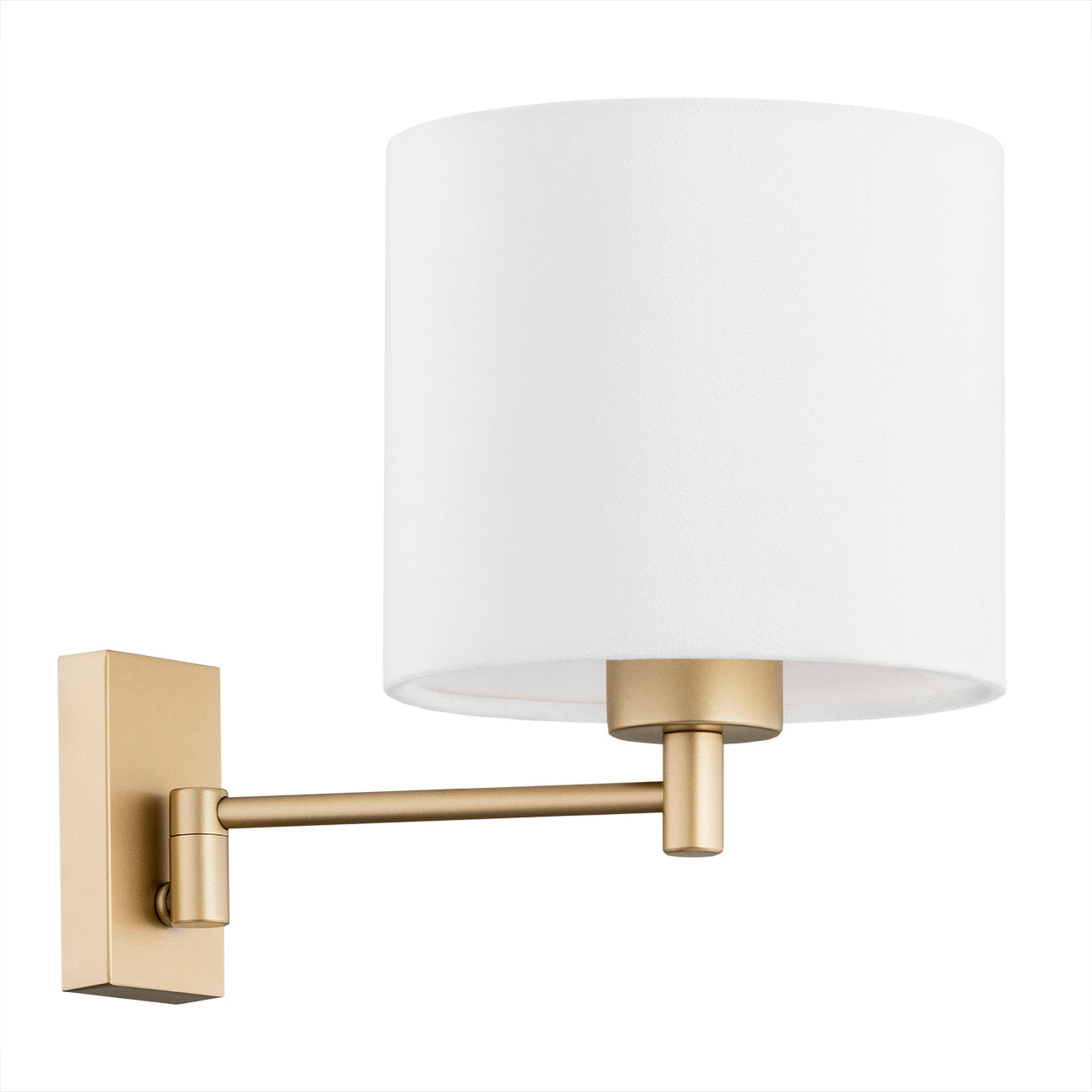 Dolce wandlamp Compact Wit-goud