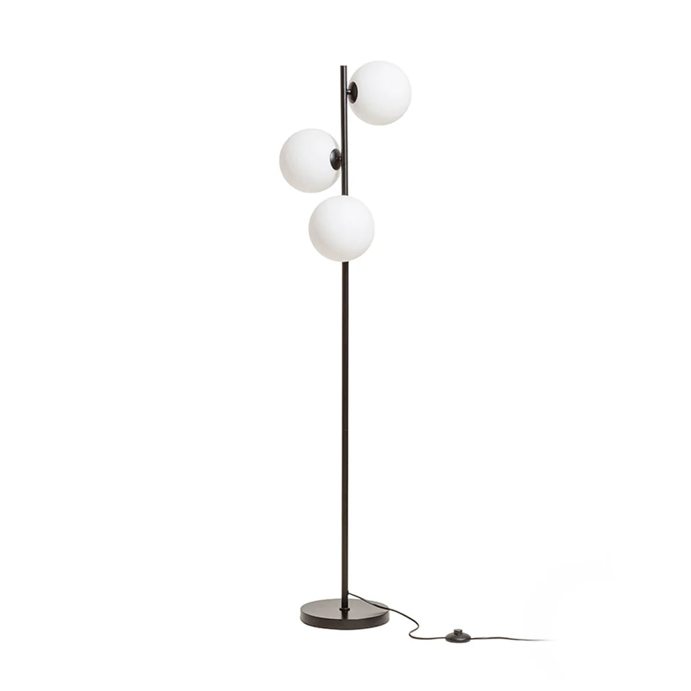 EL Floor Lamp - Opal Glass Shades