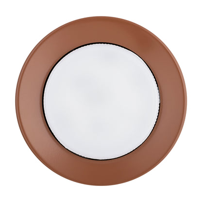 Elora plafondlamp Terracotta