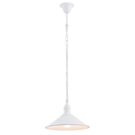 Erba hanglamp Mat wit