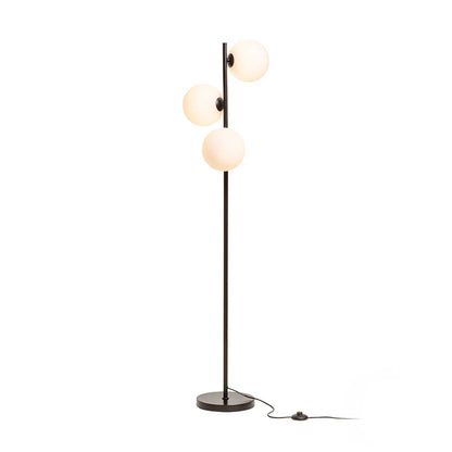 EL Floor Lamp - Opal Glass Shades