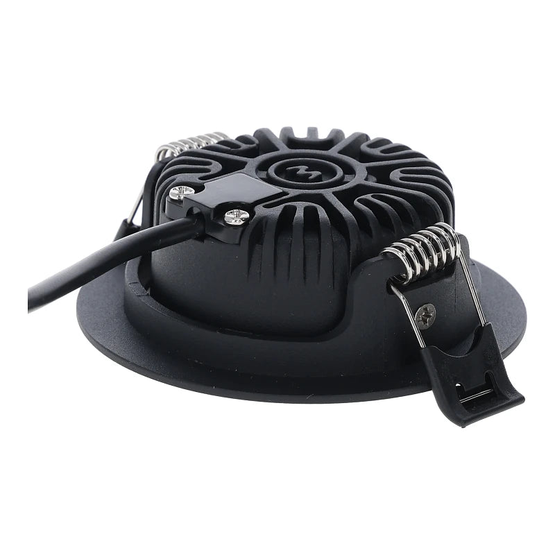 Eclaro Slim-Fit LED recessed spotlight black 5W Zigbee 3.0 RGB+CCT
