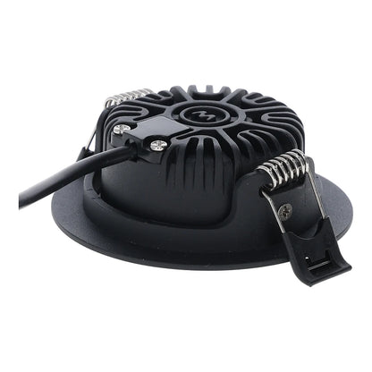 Eclaro Slim-Fit LED recessed spotlight black 5W Zigbee 3.0 RGB+CCT