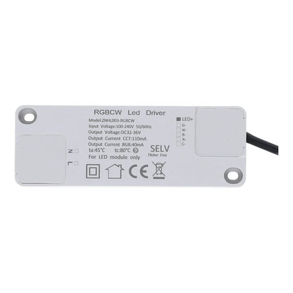 Eclaro Slim-Fit LED recessed spotlight black 5W Zigbee 3.0 RGB+CCT