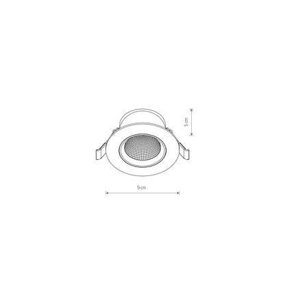 Egina Slim LED Recessed Spotlight