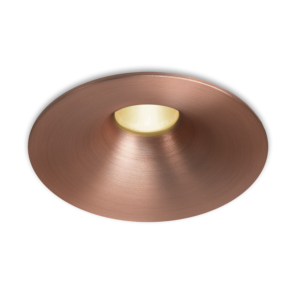 ELYS Eterna12 Curved Recessed mat koper