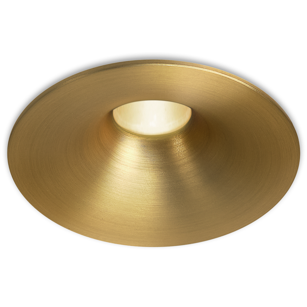 ELYS Eterna18 Curved Recessed mat messing