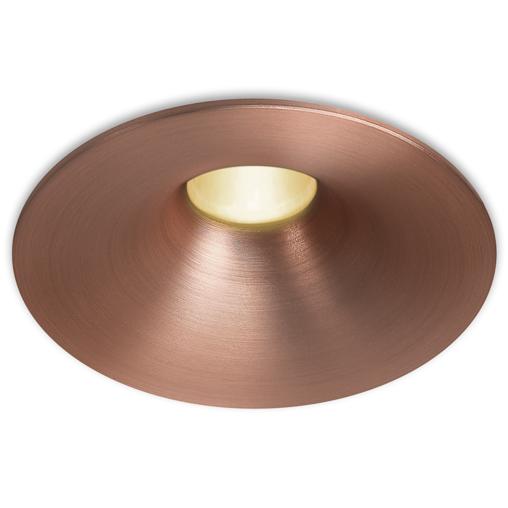 ELYS Eterna18 Curved Recessed mat koper