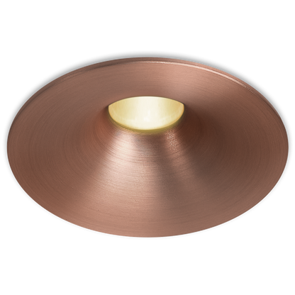 ELYS Eterna18 Curved Recessed mat koper