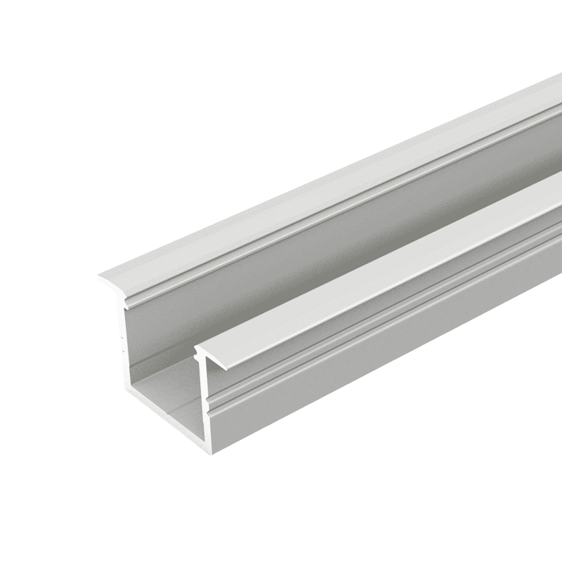 Smart aluminium LED inbouwprofiel 16mm zilver 2m