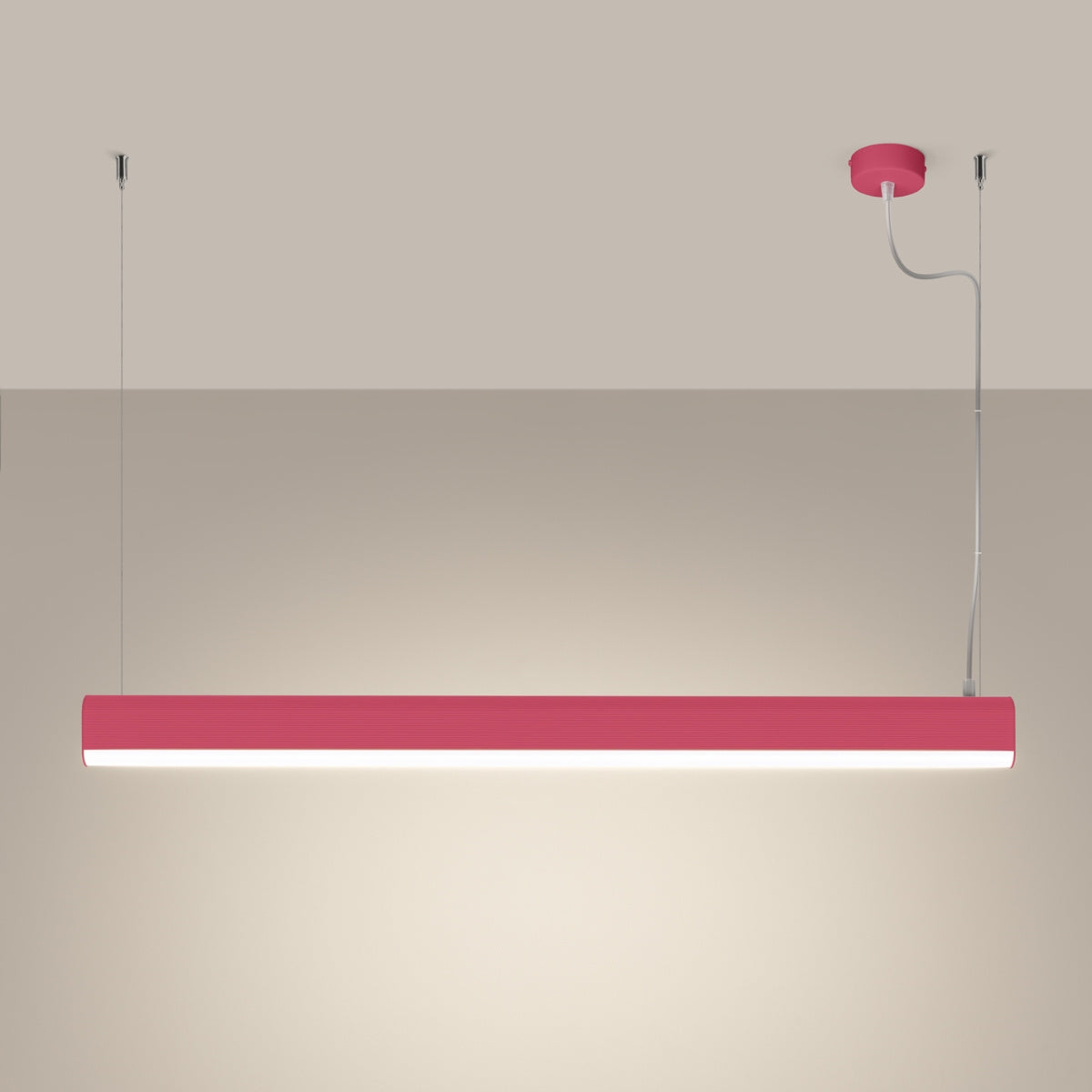 Farge Line Pink LED Pendant Lamp