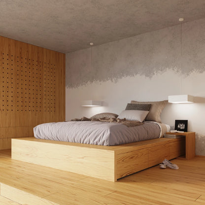 Forma Plain | Square ceiling lamp | Minimalist design