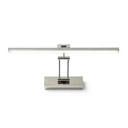 Fridaro LED picture light linear 8W 3000K | double adjustable arm | antique brass / chrome / matt black