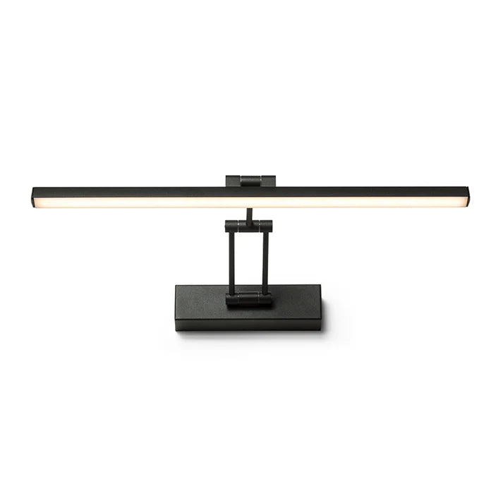Fridaro LED picture light linear 8W 3000K | double adjustable arm | antique brass / chrome / matt black