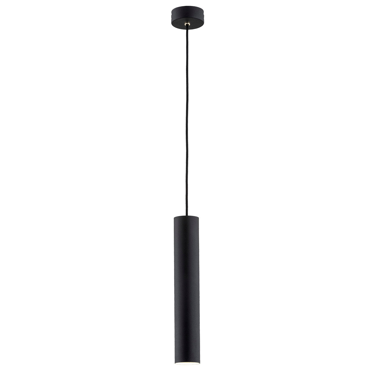 Gomera Plus hanglamp Zwart 1-lichts