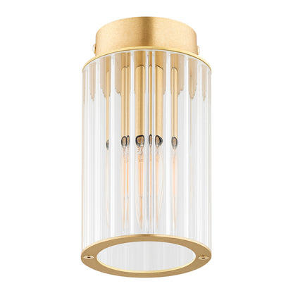 Hampton plafondlamp Geborsteld messing