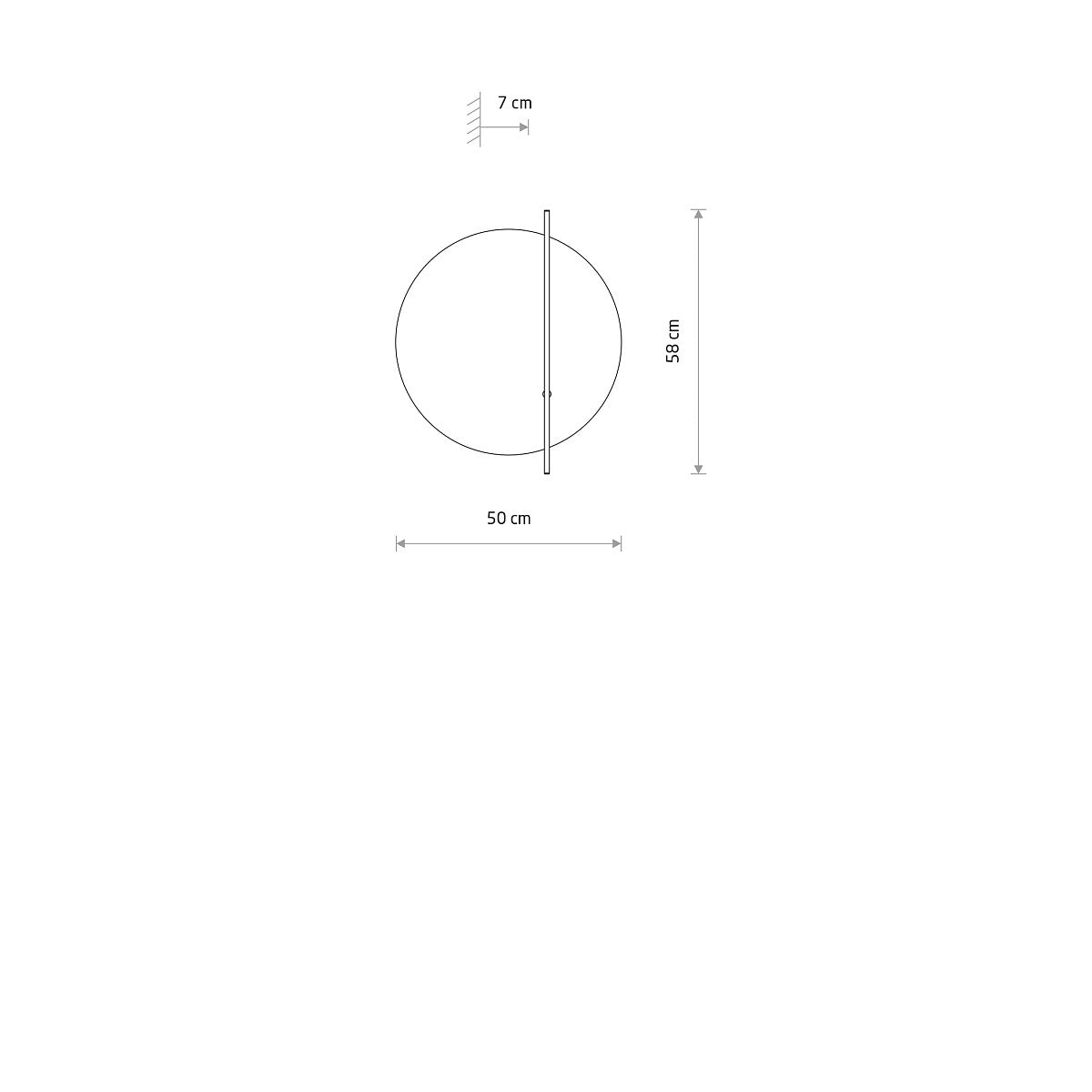 HorizonGlow A – LED Wandlamp