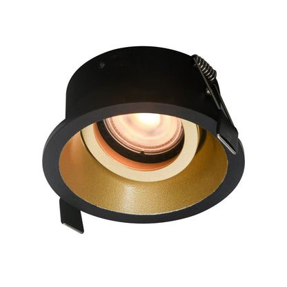 Inbouwspot ROURA - zwart-goud