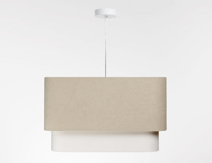 Kwadro Duo Velours hanglamp